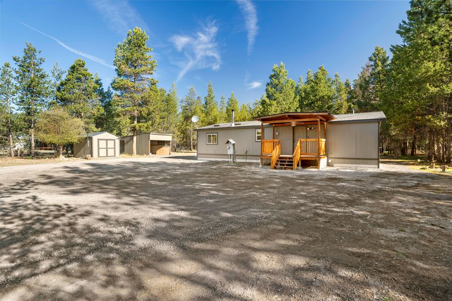 Recently updated home! This lovely 3 bedroom 2 bath, located just off Day Rd which is minutes from East lake, Paulina Lake, and the Deschutes river. Seller will contribute $5,000 towards buyers closings costs and pre-paids at close of escrow. Come see this charming lot today!