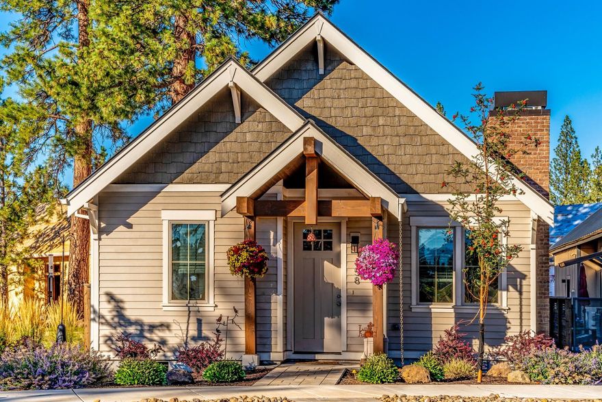 Introducing the final phase of the ClearPine Collective, a pocket community of 10 single level Modern & Craftsman style homes within one of Sisters' most coveted neighborhoods. This timeless Craftsman design comes with Earth Advantage certification, an attached two-car garage prewired for solar & EV vehicle, vaulted ceilings, designer lighting fixtures & finishes including slab quartz counters throughout, engineered hardwood floors, efficient heat pump water heater, ductless heating & cooling system, a landscaped & fenced side yard, and more. Enjoy luxurious, sustainable living in the heart of beautiful Sisters, Oregon with central community park complete with nature paths, covered pavilion, breathtaking views, & Bocce Ball court. Hundreds of acres of National Forest border the community with a deeded access trail perfect for hiking and biking. All of this located less than 1 mile from Downtown shops and restaurants with easy access to all that Central Oregon has to offer.