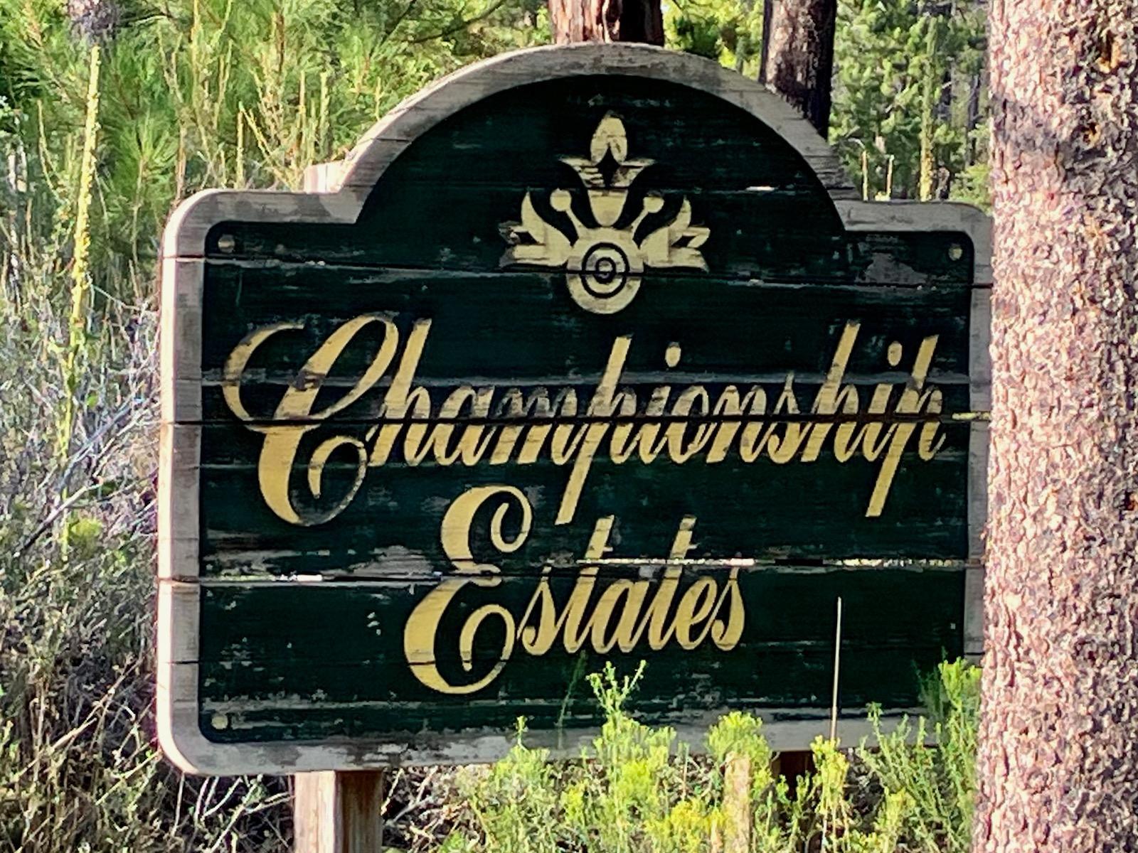 Champion Estate - Land