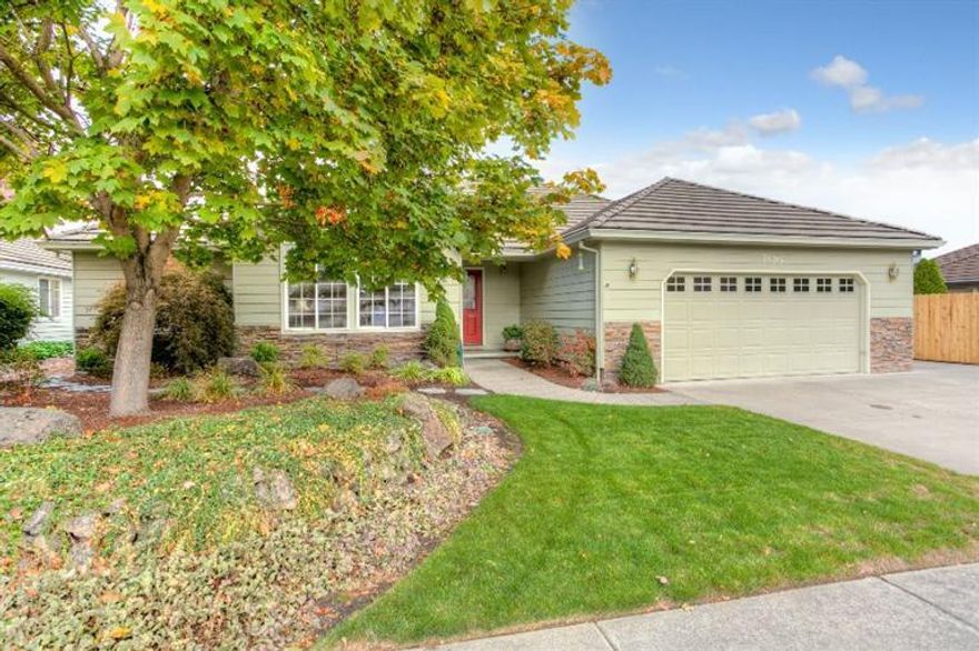 Great home in a great area at a great price! Custom Built in 1997 with 3 bedrooms, 2 baths, kitchen with corian counters and lots of cabinetry, breakfast nook, formal dining, family room with built-in bookcase, living room with vaulted ceilings, and laundry room with more cabinetry. Master suite has walk-in closet, jetted tub, walk-in shower and marble countertop w/double sinks. French doors lead you to the covered back patio and beautiful fenced back yard. There is an oversized 2 car attached garage w/attic stairway and also a detached oversized 2 car garage/shop. This home has been well taken care of over the years and is ready for it's new owner! This one is move-in ready!