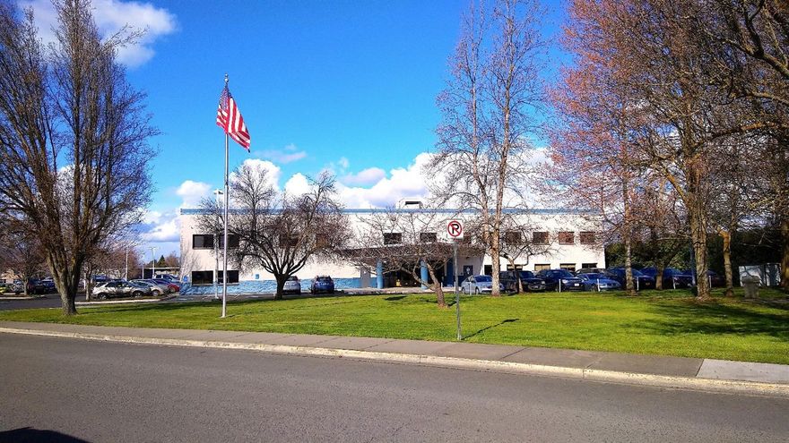 Newly Renovated 44,050 SF Corporate Office Building for Sale or Lease. Beautiful, Two Story, Corporate Office Building Located on Approx. 3.06 Acres Near The Medford International Airport and Interstate 5 in Medford, OR. The building was constructed in 1992, remodeled in 2007, then remodeled again in 2015, and is served by a high tech utility infrastructure capable of meeting the requirements of most modern occupants. The building has an elevator, sprinkler system (chemical in the IT room), back up generators, ample parking, park like grounds, loading docks, and roll up loading doors in the back. Ready for occupancy Mid March 2018.