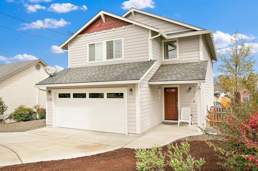 $315K: Just like new built in 2015 this East Medford home is ideal! Enjoy 1936 square feet of bright and open space with 3 bedrooms 2.5 baths on a 0.17 acre lot. Bright kitchen includes back splash, plenty of counter space, gas range, and opens to dining room and large living room. Entertain on your back patio with plenty of room for gardening and spectacular sunset views. Each room is spacious, including large master with walk-in closet and plenty of space for storage. Fantastic location close to shopping, hospitals, downtown and is move-in ready! BOM No fault of property.