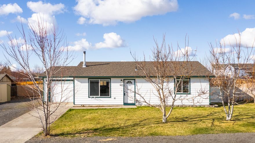 Enjoy this impeccably maintained home in beautiful Culver, Oregon. Pride of ownership is apparent in this cute 3 bedroom, 2 bath home. Located in Culver Ridge, this quiet neighborhood provides stunning mountain and rural views, with proximity to Highway 97 and the town of Culver. The property features a storage shed, single car garage, RV parking with 20A electrical power, and a primary suite with peek-a-boo Cascade Mountain views. Updates include vinyl wood flooring, a new roof, and updated windows. Schedule your showing today!
