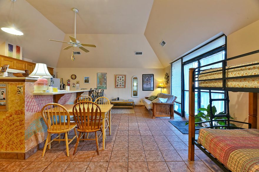 Wonderful business opportunity! The Ashland Commons is a hostel and overnight accommodation business catering to travelers, school groups, Pacific Crest Trail hikers and students at the United Bicycle Institute. Located in close proximity to the downtown, growers' market & bike path the Commons is popular with their repeat clientele for its clean, spacious, relaxed & upbeat atmosphere.  3 separate spaces sleeping 44 in 2 dorm style suites and 1 smaller unit used as AirBnB. Guests will enjoy the views & light, full large group kitchens for 2 large units. 1 at 2000 sf sleeps 24 with 4 private rooms + dorm room, 19 separate beds and the other at 1000 sf 2 + 2, sleeps 10. Lower level AirB&B unit sleeps 10. Onsite parking for 8 cars, onsite laundry & Internet. Affordable accommodations for groups, great for reunions or the solo traveler, many staying for several weeks at a time. Real estate not included. Great opportunity.