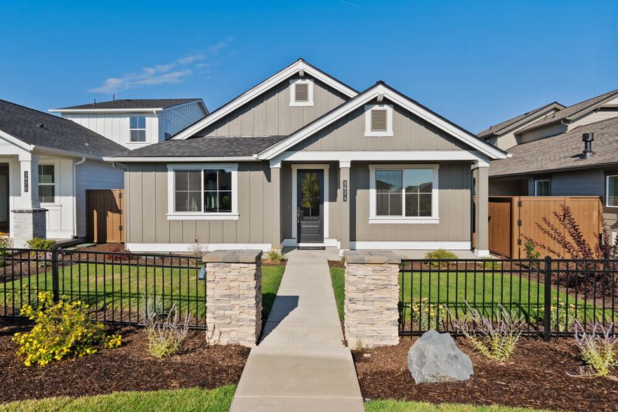 Homesite #316 - This single story Astoria plan is nestled across from a trail system at Petrosa by award-winning builder Pahlisch Homes. The homes in this community are crafted with the integrity and quality that the brand is known for including many high-end features. Open floorplan in great room and kitchen. This particular home is directly across from the city park! Come enjoy all the excitement that Bend's east side has to offer with shopping, eateries, city parks, recreational trails, and Mt. Bachelor & Hoodoo ski resorts are close by. Come live, play, and enjoy all the resort style amenities Petrosa has to offer! *Model Home hours are daily 11-5pm.