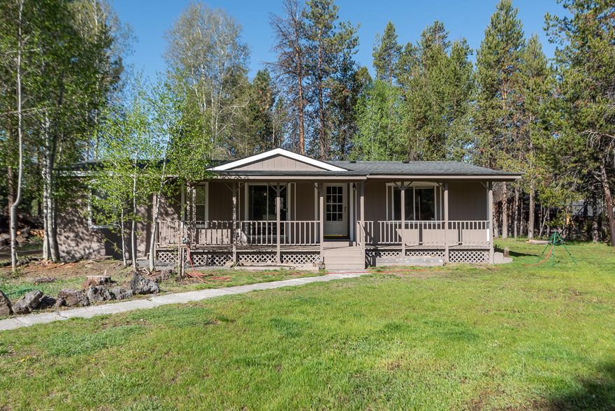 Get the best of both worlds, live in the country, yet minutes to town. Fresh exterior paint and roof makes this home pop! Fully fenced yard, large/shop garage (pellet stove), rv/boat enclosure, chicken coop (solar powered), sauna, and so much more. Inside is an open floor plan with vaulted ceilings, 2 bedrooms and office that could be converted to a 3rd bedroom.  Surrounded by BLM land, 45 min to Mt. Bachelor and only 15 min to Paulina Lake!