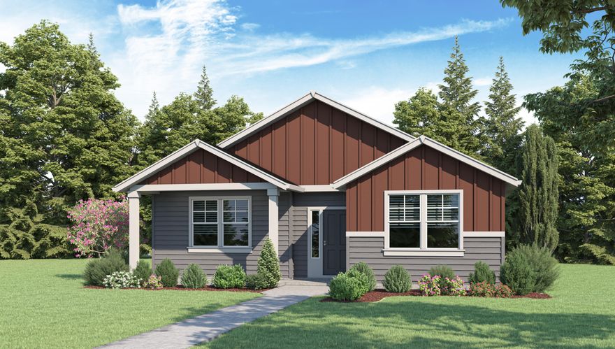 DR Horton's Canyon Ridge now selling!  Fantastic opportunity to own in fast-growing Redmond!  Conveniently located near Tom McCall Elementary School with EZ access to Hwy 97 & 6th Ave.  Enjoy outdoor activities at Dry Canyon and Quince Park.  The Willow is a 2 bedroom, 2 bathroom Cottage with 1 car garage. Stainless steel gas appliances & white cabinets throughout. All interior and exterior finishes are pre-determined by Builder.  New Home Warranty and Smart Home Features.  Closing cost incentive available with use of Builder's Lender.   HOA is $125.14 per month and includes front yard and common area maintenance, snow removal and more.   This home is currently under construction with estimated  6/15/21 completion.  Model Home open Sat-Wed 10-5 by appt only. Please call listing agents for details.  Buyers to verify schools.  Rendering.