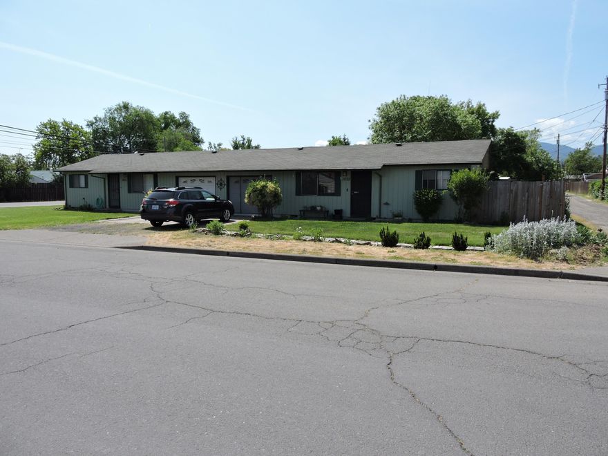 Nice duplex on large corner lot. Kitchens have been updated. Owner lives in one of the units. Some hardwood floors. Fenced rear yards . Convenient location close to bus lines and schools with easy access to Jacksonville and freeway. Live in one and rent the other or use both for income. Hard to find duplex at a reasonable price.