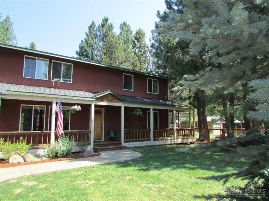 Sought after in town neighborhood in the beautiful town of Sisters. Big, beautifully landscaped, fenced yard with lots of outdoor entertainment space, on a corner lot. Perfect family home, convenient to all the great Sisters Schools - or would make a wonderful vacation home. One year Home Warranty to buyers at close of Escrow.