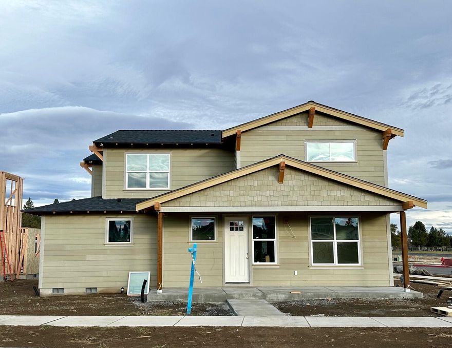 Located on a corner lot with alley access, this home boasts an array of impressive amenities and spacious living areas. The interior flaunts an open floor plan, providing a
seamless flow through living spaces. In the heart of the home, an expansive kitchen awaits, complete with a large kitchen island and oversized pantry. The primary en-suite
is conveniently situated on the main level, providing essential privacy and comfort with a walk in shower, soaking tub and dual walk in closets. The main level also features
an office/den, creating a tranquil space for work or study at home. Adding to its grandeur, the house includes an oversized 2-car garage, complete with additional shop
space, ideal for hobbies or additional storage. On the second level there are three more bedrooms, two of which incorporate walk-in closets. This level also has a second
full bathroom and a large rec. room, perfect for game nights or hosting friends.