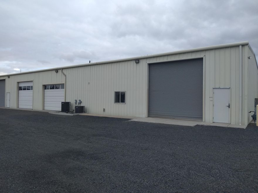 Excellent Baldwin Park location! High quality 4,800 SF industrial building on .70 acres. There are 4 roll up doors, 2 of which are 14 ft, 1 that is 12 ft and the last one is 10 ft. All doors are 14 ft wide. The property features a large fenced area that is ideal for outdoor storage. The interior of the space features approx. 480 SF of nice office space and the building has 480 3 phase 400 AMP power. Call listing agent for your appointment to tour this great property at 541-815-4140.