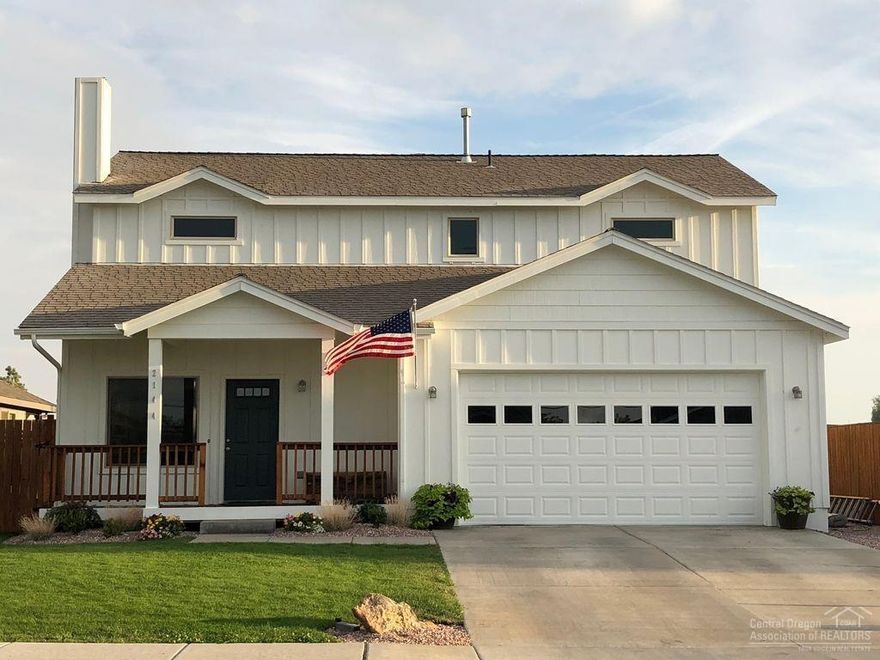 The perfect space to build long lasting memories. This Northwest Redmond home offers the perfect combination of location and livability. With a well designed layout, large master suite, fully fenced yard, huge patio and south facing covered back deck with Cascade Mountain Views, you will be proud to call this home.