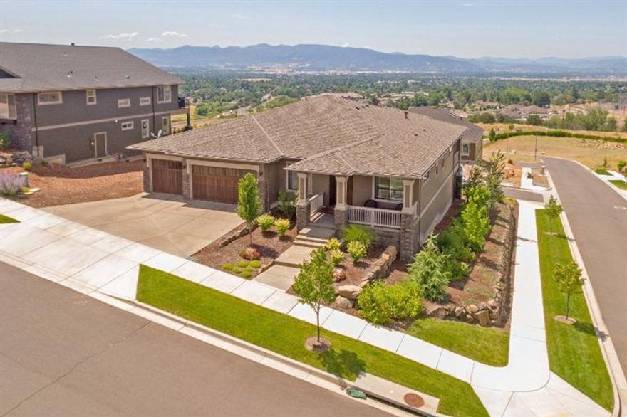 Better than brand new luxury home in Bella Vista Heights with the BEST VIEWS! Model home w/many upgrades inside & out including a SMART HOME automation system (operate lights, music, security & more from a touch of a button from your smart phone or tablet), Hunter Douglas automatic blinds & shutters, surround sound system & sun shade. Covered front porch to enjoy the morning sun. Over 600 sq ft of covered decking in back to take in the expansive views & sunsets. Large windows, 9' doorways, crown molding, hardwood floors. Formal dining & break fast rooms. Large open living room w/floor to ceiling rock fireplace. Open gourmet kitchen with large island, quartz slab counters, stainless steel appliances, 6 burner gas cook top & wine refrige. Cozy master suite w/trey ceilings, slider to back deck over looking the city lights, duel sinks, soaking tub upgraded tile shower. 3 car garage, tank-less hot water heater & more. Great location close to shopping & hospitals.