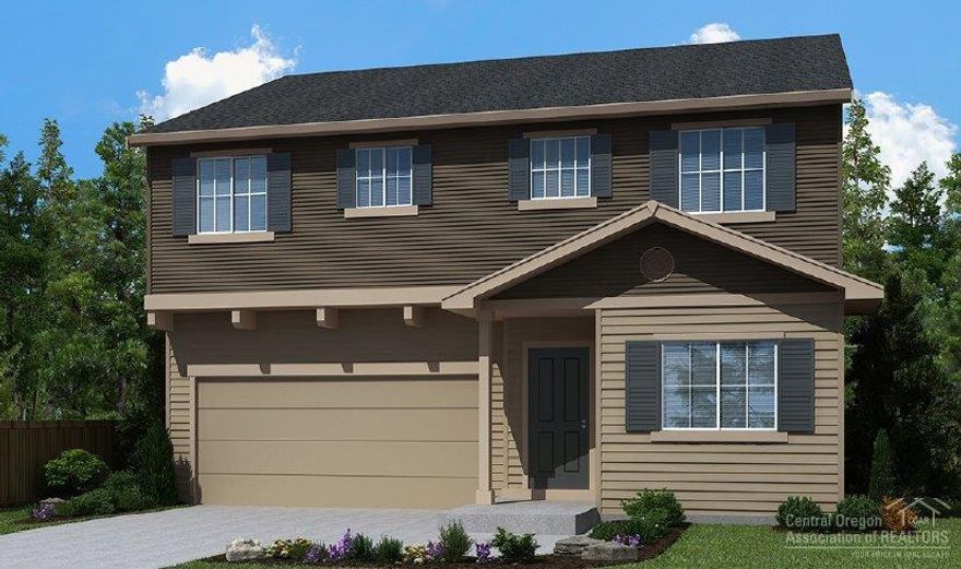 We are now by appointment,. Stone Creek is a Master Planned Community in South East Bend. America's #1 homebuilder since 2002, D.R. Horton is building a beautiful 2,219 square foot home called the Wellington E220 (Elevation A). This two story home has four bedrooms; 2.5 bathrooms and a two car garage. The kitchen has an island with granite counters tops and a dining area. There is Laminate flooring through-out the first floor and a nice great room with a fireplace. The Wellington has a large master bed room, walk-in closet and a Bonus Room on the second floor. The front yard is landscaped and maintained by the HOA. The Stone Creek neighborhood has a 6 acre city park (Stone Creek Park) that is directly west of Silver Rail Elementary School. ***Note pictures are not of actual home but similar product and will have similar finishes.