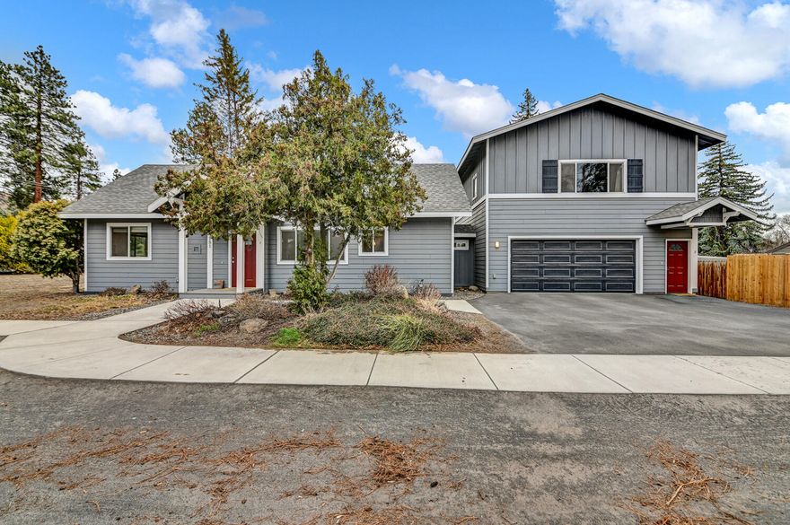 Amazing opportunity to own a completely rebuilt home on a huge lot with a permitted ADU above garage.  Complete permitted renovation in 2017 from the subfloor up! New roof, new siding, new windows, new flooring, new kitchen and bathrooms in main house and in the ADU above garage.  Large, level back yard, lots of parking, oversized 2 car garage.

Main House: 1117 Sq Ft, 3 BD, 2 BA w/open floor plan.  

ADU: 780 Sq Ft. 1 bd, 1 ba.  Potential opportunity to split lot and build townhomes. Great location for conveniences, commute, and 1/2 block from Laurel Pocket Park w/dog park.