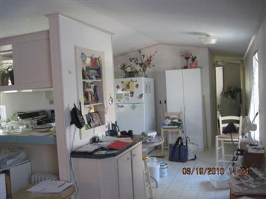 Country Feel in this all age Park. 3 Bed, 1990 Redmond Manufactured Home. 40 year roof, split floor plan. Organic Garden with herbs, Flowers and Pear Tree. Park is located N of Ashland in the County. Owner Financing.Lets negotiate