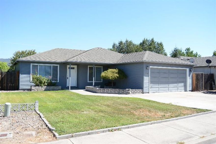 Sweet 3/2 in area of nice homes with an even sweeter price! Freshly painted interior features laminate floors, spacious kitchen with good natural lighting and freshly cleaned carpets. Master bedroom features a walk-in closet in addition to a standard closet. Private and low maintenance backyard shows off large deck and covered patio. Conveniently located with quick access to Highway 62 and shopping. Vacant and ready to go, show and sell