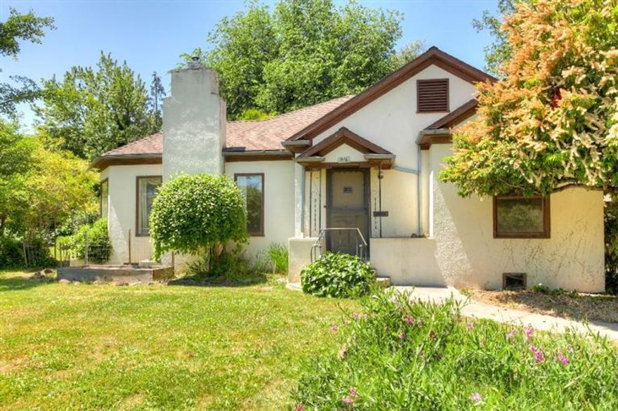 Estate sale with a large, private backyard w/ many beautiful plants, water feature & covered outside living on .58 acre lot that has been owned by the same owners for over 40 years. Gorgeous living room with curved walls & bay windows. Property backs up to historic homes off of Oakdale Street. Large fireplace, formal dining room with door to deck, family room, nice workshop/hobby room on side of home. White cabinets in kitchen with built-in table in breakfast room. Jetted tub in master bath. Basement, attic & family room on 2nd floor not included in square footage. Estate will credit buyers up to $6,000 if needed for repairs, upgrades, or closing costs at COE.