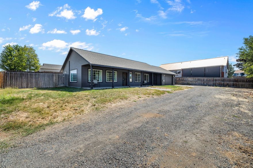 Welcome to this charming home in Culver. Enjoy peekaboo Cascade Mountain sunsets from the covered front porch. This open floor plan with vaulted ceilings brings natural light throughout. Recent remodeling in the kitchen and bathrooms makes it feel like new construction without the price tag. Easy access and commutability with only 3 minutes to Hwy 97 and roughly 20 minutes to Redmond Airport.