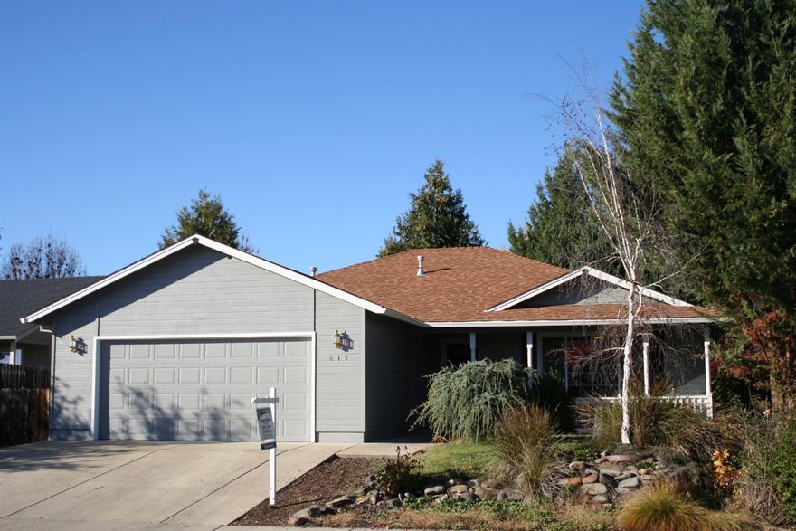 PRICED TO SELL! Cute home in quiet neighborhood near schools and Chamberlain Park. Single-level living with three bedrooms and two baths on a large, mostly level lot. As you enter, a picture window and vaulted ceiling create a light and open feeling. Sliding doors lead from the dining room to the covered patio, great for year-round barbecuing and entertaining. Master suite offers privacy and space, with an en suite bathroom and walk-in closet. A glass door leads out to the back yard, bringing in more light and connecting the space to the outdoors. Spacious back yard is fully fenced and very private, with lots of level, usable space for all kinds of outdoor activities, whether gardening, playing or just sitting and relaxing. There's even room to park your RV! Vacant and easy to show. Exterior freshly painted. Owner is a licensed real estate broker in the state of Oregon.