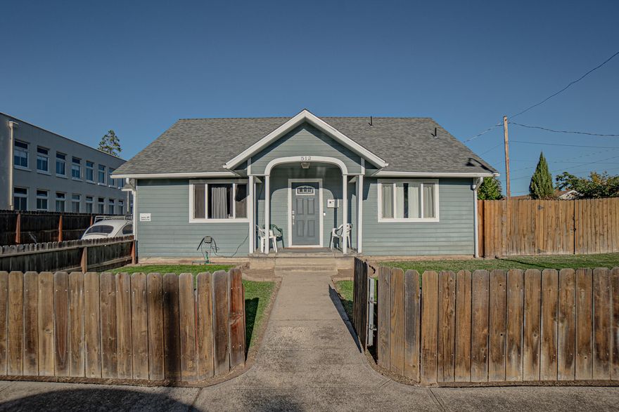 Completely remodeled from nearly top to bottom, this beautifully updated home blends modern comfort with timeless charm! Step inside to find fresh finishes, stylish updates, and a light, open layout designed for today's lifestyle. The kitchen features newer cabinetry, countertops, and fixtures, while the bedrooms and bathrooms have been tastefully refreshed for a move-in-ready experience. Enjoy the convenience of updated flooring, and designer touches throughout. Outside, the low-maintenance yard offers a perfect space to relax or garden. A special bonus is the separate extra room, ideal for crafts, hobbies, a home office, or studio-whatever fits your needs! Located close to downtown Medford, parks, schools, shopping, and dining, this turnkey property offers modern living in a convenient, established neighborhood. Truly a must-see!