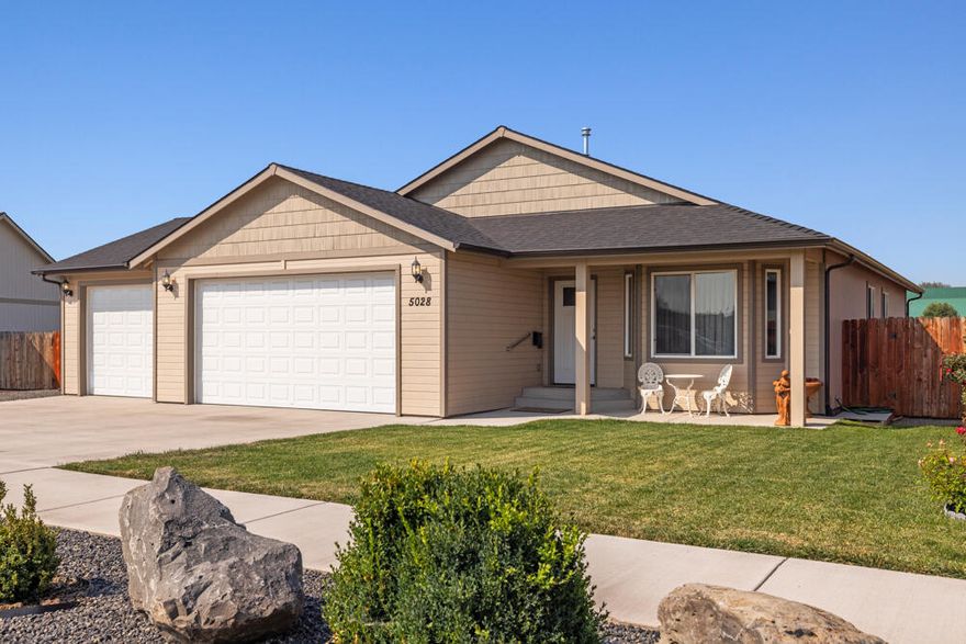 This charming home, built in 2016, is perfect for those looking for a house with character and modern amenities. The interior features bamboo and carpet flooring throughout, giving it a warm and welcoming feel. The kitchen is spacious and includes a center island, perfect for preparing meals and entertaining guests.  Outside, the large yard is beautifully landscaped and fenced, providing plenty of space for outdoor activities and relaxation. Additionally, there is boat and RV storage, making it ideal for those who enjoy outdoor adventures. Located on a quiet street, this home offers peace and tranquility while still being close to amenities and conveniences. Don't miss out on this opportunity to own a like-new home with all the features you could ask for.