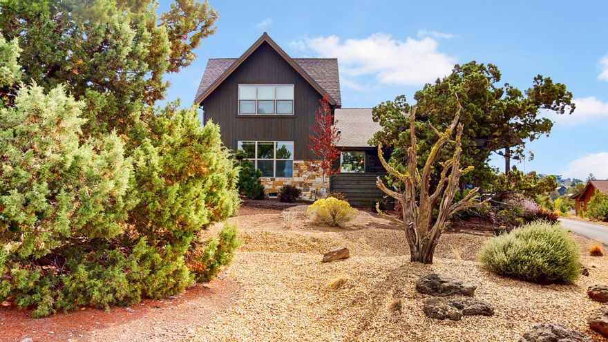 Located in the heart of Brasada Ranch, this modern home offers smart design, quality finishes, & scenic mountain views. Built in 2022, it features 3 bedrooms, 2.5 bathrooms, & sits on a spacious .75-acre lot w/ a 3-car garage. Inside, the open layout includes tall ceilings, large windows, & abundant natural light. The great room opens to a well-equipped kitchen perfect for daily life or entertaining. The primary suite features a soaking tub, massive walk-in shower, double vanities, & direct access to the deck & hot tub. Upstairs, you'll find two guest rooms, a full bathroom, & a generous bonus room or 4th bedroom. A covered deck with a cozy seating area & private hot tub offers a peaceful setting to enjoy Central Oregon's sunsets and clear night skies. Residents of Brasada Ranch have access to an 18-hole golf course, fitness and spa facilities, multiple pools, on-site dining, and an equestrian center. Make your new home in one of region's most sought-after resort communities.