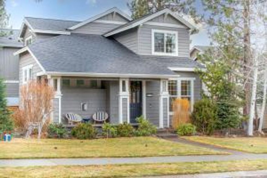 Fresh, cool, clean & unique. Welcome to this 4 Bedroom plus office/ 3.5 bath home with a prime location in the Parks at Broken Top.  This incredible home has been beautifully remodeled with current design trends and flair.  Spacious, open floor plan.  Entertainer's kitchen with Quartz countertops, Viking stainless steel appliances, farm sink, abundant cabinets and thoughtful touches.
The great room features high ceilings, a cozy gas fireplace, shiplap walls and gorgeous wide plank hardwood floors.   
The spacious upstairs master suite has high ceilings, a gas fireplace and a view of Mount Bachelor. Spa like master bath features huge shower and tile throughout.
You will find 3 additional stylish bedrooms upstairs and a flex space.
The perfect work from home floor plan.
Fantastic location right across the street from the park, pool and basketball court.