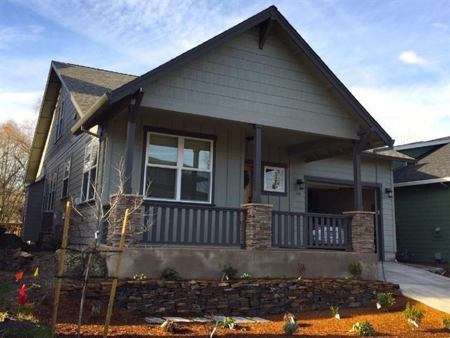 Picture a brand NEW green home constructed on a quiet cul-de-sac near downtown Talent that possesses over an acre of uninterrupted seasonal wetland viewable from your backyard patio. The current draft floor plan is open which is perfect for entertaining but many changes are possible to fit the layout of your dreams. Work with the builder directly to make the home fit your personality and lifestyle. The garage, main living, laundry, and master suite are all on one level. This 3 bedroom 2.5 bath 1,568 sf home will include Moen fixtures, granite countertops, tile backsplash, and wood/tile floors. Suncrest Homes guarantees a minimum Earth Advantage Silver certification which is 25% more efficient than homes built to current code. No construction loan needed, close with a standard conventional loan when home is finished. Pictures are for illustration purposes only.