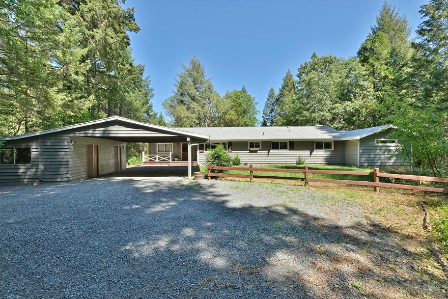 SELLER IS MOTIVATED AND RELOCATING. This property is A MUST SEE. Backed by 500 acres of BLM, but only 10 minutes to town, this 2,398sq ft home on 8.4 acres, is ready for a new buyer to enjoy. With over 100K worth of updates made in 2023 including new gutters, interior and exterior paint, new windows, new furnace, water heater, pipes, insulation, ducting, kitchen appliances, 300 feet of gravel driveway, and a brand new WELL that produced 8 gallons per minute when drilled. The upper part of the property is forested while the lower half of the property includes private access to Slate Creek, which includes 1.6 acres of water rights. You will also enjoy the fact that his property has its own meadow below where you could enjoy the space with animals or grow a large garden and so much more. BONUS you can collect income from the RV pad away from the home with full hookups currently renting for $850 a month! SO much more to see than described! Schedule your tour today!