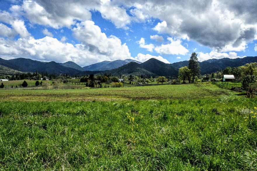 Welcome to this  18.5 +/- acre Beauty on Wagner Creek Rd. Views in All directions, located amongst picturesque vineyards, and magnificent estates. ''Open slates'' are hard to find in the Wagner Creek area. Peaceful and private setting, yet minutes to Ashland or Medford.  EFU w/15.5+/-  irrigated acres through TID. Most of the soil is organic (per seller) consisting of mainly Ruch Silt and Coleman Loam.  This piece could support a wide range of agricultural endeavors with flat to gently sloping terrain and plenty of sunshine. There is an existing pad for a possible home, well and septic are in, and power is on site.  Also includes a pond, horse riding arena, four stall horse shed, hay barn, and lots of pasture. Wonderful site to make your dreams come true. Appointments only!