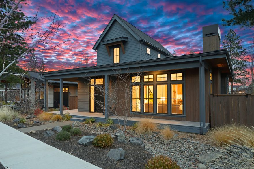 Modern Farmhouse perfection in desirable Discovery West, originally built by Sunwest Builders - known for their quality craftsmanship and timeless design. This 2,126 sq ft home blends clean lines with cozy charm, featuring floor-to-ceiling windows, custom lighting, cabinetry, and solid surface countertops. The main-level primary suite offers comfort and privacy, while a loft and two additional bedrooms upstairs provide flexible living space. A spacious garage includes a tandem bay with an 11' door, ideal for a Sprinter van or adventure gear. Outdoors, the fully fenced and landscaped yard with a built-in firepit is made for relaxing under the stars. Enjoy Discovery West's beautiful trails, parks, and the newly opened Discovery Corner - just moments from all the restaurants and shops of Northwest Crossing. Meticulously maintained and thoughtfully upgraded - this one truly lives better than new.