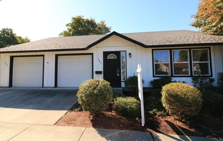 Income producing property or two family set-up in very convenient location! Unit 785 was originally built in 1961 as a 2 bedroom 1 bath cottage. It was remodeled in the 80's include the master suite and is now a freshly updated 3 bedroom, 2 bath with a laundry room and an attached 1 car garage. In 2007, unit 787 was added on by Jacoby Homes to feature an additional 2 bedroom, 2 bath home with one car garage and its own laundry room. Recent updates include new roof in 2007, new heating & air-conditioning system, and double pane vinyl windows. Both properties have been professionally managed and well taken care of for years! Add in low maintenance landscaping and convenient location close to shopping, parks and schools and you have an ideal rental property!