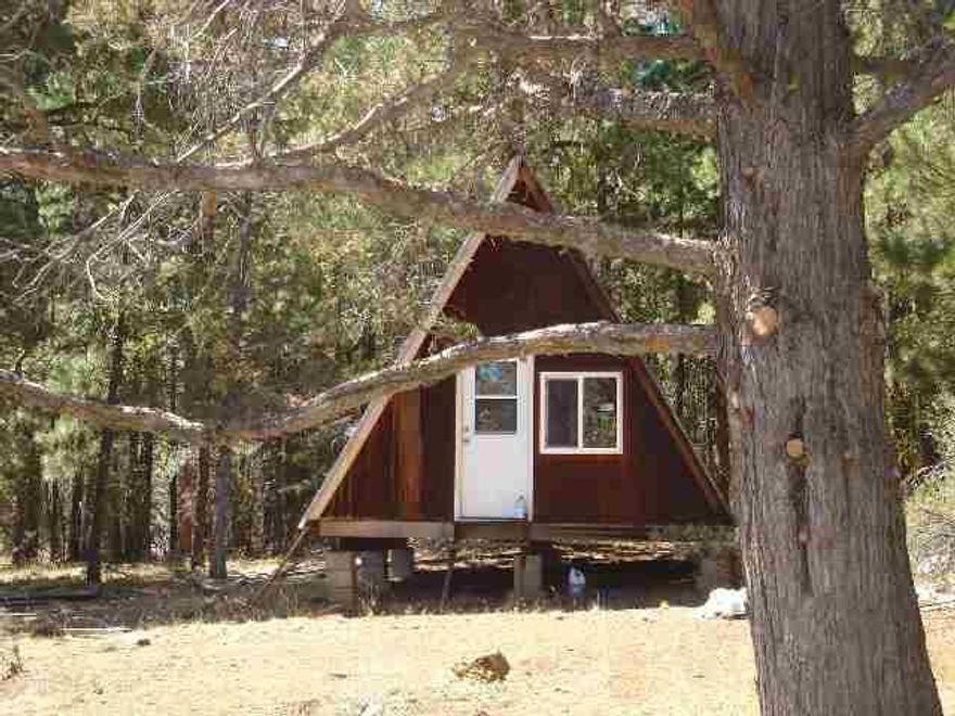 Great Wooded Parcel With Small A-frame Cabin. Includes Water Tank Which Is Not Connected To Cabin. Power Is A Few Hundred Feet Away. In Area Of Community Well Where Annual Fee's Are $100 For Unlimited Use. Good Access, Close To Hwy 140e.