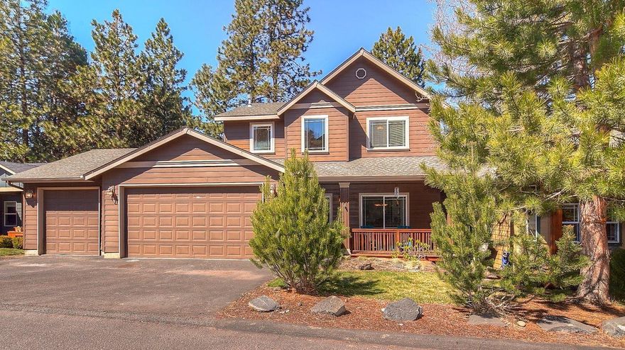 Located in a charming neighborhood on Bend's Westside, this well-maintained home features a spacious kitchen w/granite tile, ample cabinetry & convenient butler's pantry. Large family room opens to kitchen w/ gas fireplace & newer carpet. Beautiful hardwood floors, formal dining & office/den. Mature trees, hot tub and expansive deck in back ideal for entertaining apres' ski. Property backs to Bend's Haul Trail. 3 car garage w/ shop area. Minutes from Mt. Bachelor, Westside schools, Downtown, & the Old Mill.