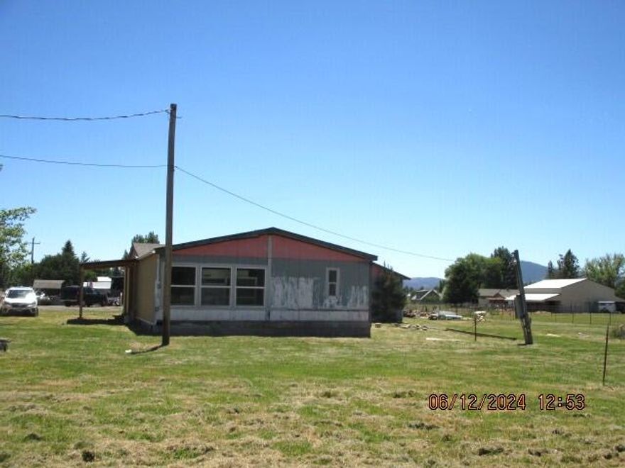 This spacious home in the beautiful Keno-Klamath River subdivision is just waiting for your personal touch! It is down to the studs and needs complete interior/exterior finishing but is priced accordingly. New electrical work has been done in the interior.  With 3 bedrooms, 2 bathrooms, and over 1,700 sq.ft. of living space, there is plenty of room to make this house your dream home. The 1.1 acre lot offers a 2-car garage and ample space for expansion or a garden. Don't miss out on this opportunity to customize this home to fit your needs - call us today for more information!