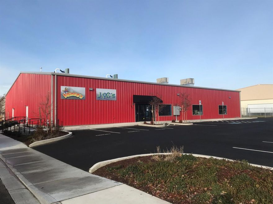 Incredibly nice, well appointed industrial building now available! Built in 2017 the building is 100% climate controlled with heat and air, with very nice interior finishes including a commercial kitchen (excluding a hood system). Well insulated with LED lighting throughout, office space, roll-up door and more! Please do not disturb tenant - call listing Broker to pre-arrange any showings or property tours.