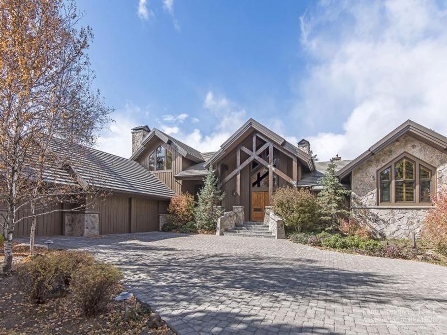 This custom home located in the celebrated Crosswater Golf Club is situated on a half private acre. Only 119 owners will call these amazing 600 acres home. NW lodge style home features open floor plan w/ stunning golf course views, magnificent beamed ceiling, freestanding staircase, 3 fireplaces, master on main, en suite guestrooms, over-sized pub style rec room and full office with fireplace. Enduring design & extraordinary craftsmanship. Attention to detail evident in all aspects. Furnished per inventory.