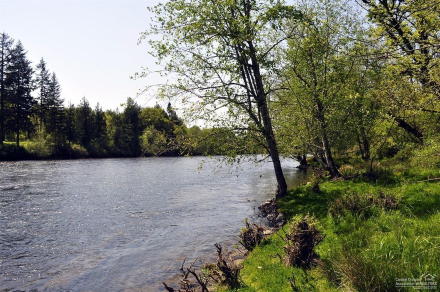 Beautiful acreage with over one half mile of South Santiam River frontage. Your own private Steelhead fishing preserve. Currently zoned Farm/Forest.