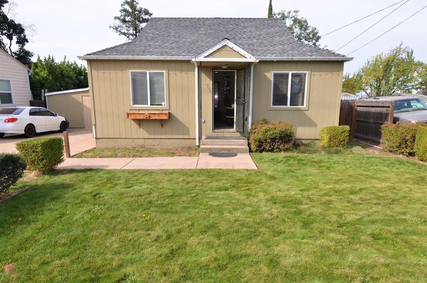 Come tour this home to appreciate all its updates! This home has been fully remodeled inside and out along with newer roof, vinyl windows, HVAC system, 200 amp electrical service, full kitchen and bath remodels, exterior siding, six-panel doors, and appliances to name a few. Large bedrooms and lots of storage on .18 acre lot. County says 2 bedrooms, however, there is a bonus room the Sellers use as 3rd bedroom. 1 car oversized garage. Spacious covered patio outback great for entertaining. Close to shopping and park. The pool can stay if desired. You will be hard pressed to find this nice of home under 200k in Medford!