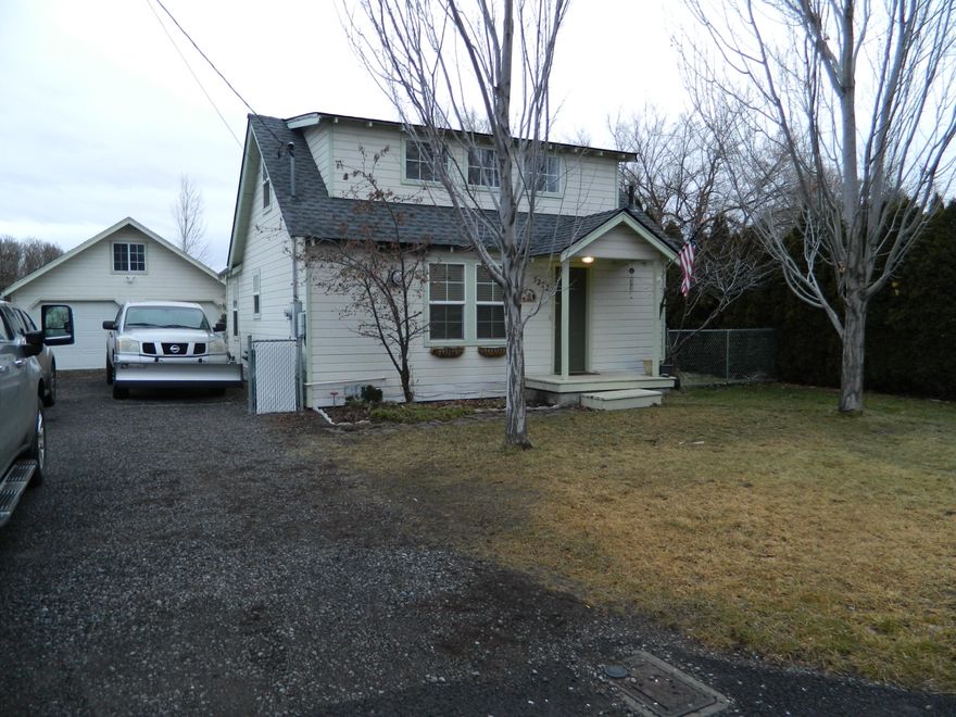 Here is a well maintained home in the Peterson school district. This 3 bedroom 1.5 bath home sits on .45 acres. This house is move in ready. There is a detached garage and a few extra storage sheds as well.  Plenty of room to grow a garden and have some chickens