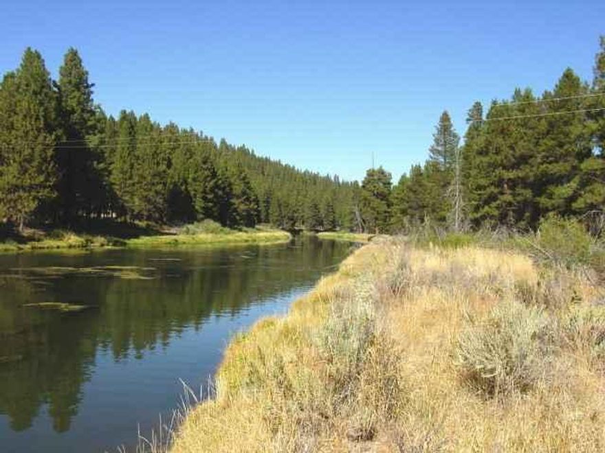 Over 330' Of Sprague River Frontage. Fairly Level Land Well Wooded With Pine And Aspen Trees. About Two Acres Of Lush Pasture Land. Power Lines Run Across Width Of Parcel Near River.All Of The Property Is In The 100 Year Flood Plain.