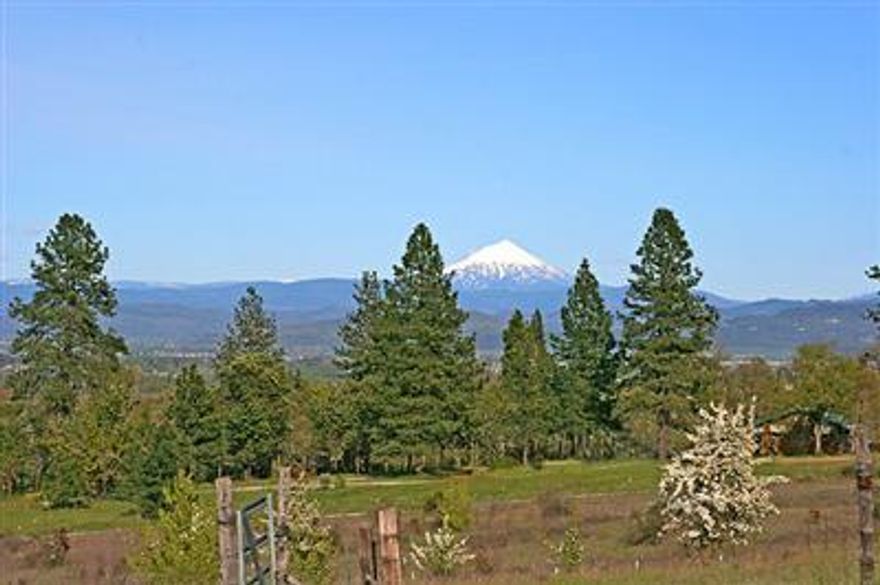 Wow! This property has it all! Over 5 acres, secluded yet with spectacular views of the Table Rock Mountains and Mt. McLouglin. There is homesite approval, a road to the property, a four bedroom standard septic approval, electricity, phone and more. The lot has been cleared. Hurry, this one won't last!