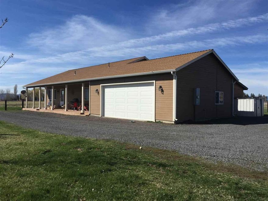 Beautiful Pasture Ranch! Great Location On 49.09 Acres Only 7 Miles From Town! 3 Bedroom, 2 Bath Home Built In 2007 In Excellent Condition. This Home Features, Oak Cabinets, Gas Propane And Electric Heat & Air. Laminate Floors. Rv Hook Ups, Large Barn That Has Been Remodeled. This Property Is Fenced, Cross Fenced And Runs Approximately 60 Head Of Steers Or 30 Pair Seasonally According To Owner. 48 Acres Of Flood Irrigation, Enjoy The Beautiful Panoramic Views Right From Your Back Deck!