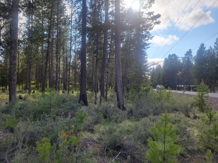 Excellent RV/Corner half-acre+ lot on the way to Cascade Lakes, Mt Bachelor, Fall River falls/fish hatchery, Big River Boat Launch/Campground as well as Sunriver, East Lake, and South Twin lake resorts. Get ready to enjoy your favorite recreational activities -- You can fish,hike, golf, ride horseback and ski all in the same day with this centralized hot spot to use for a storage/trailer area or temporary basecamp for all your winter & summer fun and toys! Partially cleared in this desirable riverfront community!  Utilities available at the street.