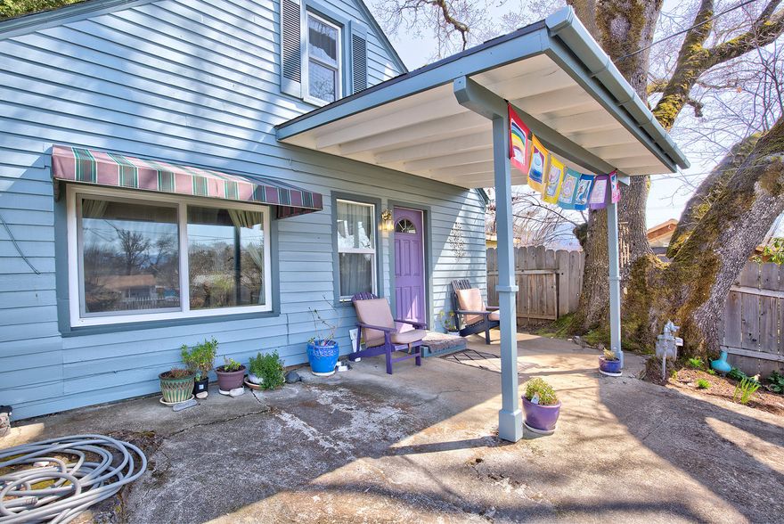 Come see this charming 1928 cottage in convenient well established NE Grants Pass. Well taken care of with fresh paint, newer shed, and large beautifully landscaped front yard. Fully fenced for your four legged friends, this is a must see!