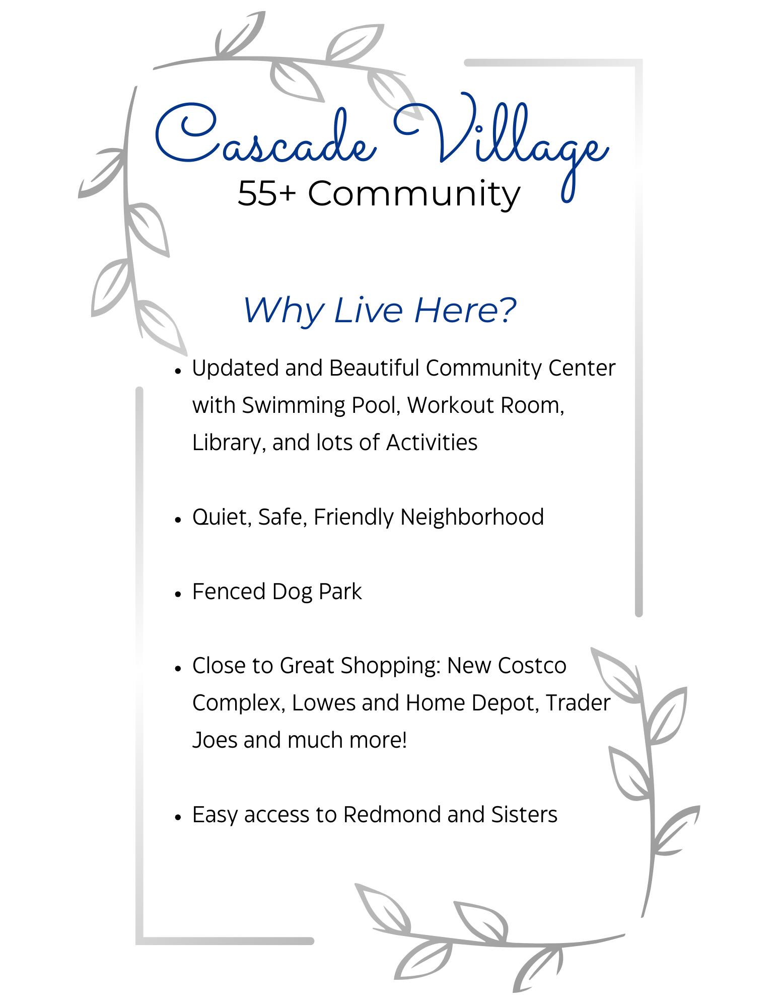 Cascade Vill Mob HP - Residential