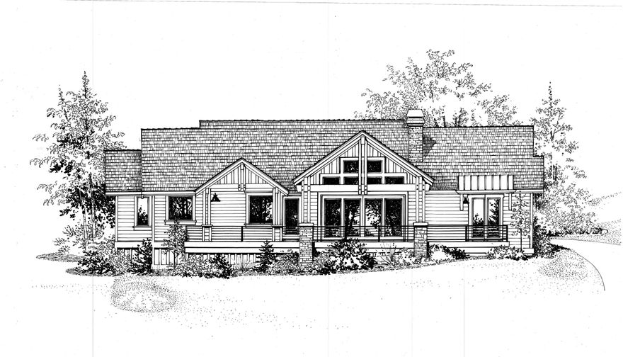 Breathtaking, unobstructed Mountain views from this one-level upscale resort home! Level artisan entrance. Custom cabinets in great room with 17' vaulted exposed beam ceilings. Luxury kitchen with professional-grade Thermador appliances (36'' free standing gas range, wall oven & microwave), 10' island, custom cabinets, farm sink, floating shelves, & quartz counters. 16' Pella patio door system brings the outdoors in. Master suite with vaulted ceilings, walk-in closet, & private patio door. Spa bath: heated floors, free-standing tub, curbless shower w/ rainshower system. 2 large guest bedrooms & office. Large laundry room & mudroom. On-demand hot water via tankless water heater. Wide-plank hardwood floors throughout, 8' doors, quartz counters & backsplash with undermount sinks, extensive custom-lighting. 800 sq.ft. of exterior decks with 600 sq.ft. under cover. Cedar siding. Earth Advantage certified. Golf course, equestrian facilities, athletic center, pool, spa, restaurants and more!