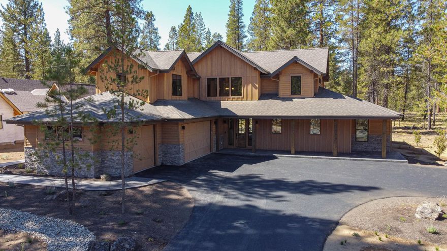Enjoy Caldera Springs living in this stunning NW Mountain style home built by Stone Bridge Homes NW.  A thoughtfully designed floor plan with 5 bedrooms, this 3,852 sqft home is perfect for entertaining and gathering. As you enter, you'll be welcomed by vaulted ceilings in the great room and a floor to ceiling tile fireplace. Kitchen features custom stained knotty alder cabinetry, large quartz island, and Jenn-Air SS appliances. Main level features two spacious en-suites, including the Primary w/access to patio & hottub.  Upstairs, you'll find 2 additional en-suites and 5th bedroom. Additional features include insulated 3-car garage w/electric car charging outlets, stamped concrete front and rear patios, and cultured stone accents. The community features miles of trails alongside lakes & streams, 9-hole golf, outdoor pool, fitness center, complimentary use of bikes & paddleboards, and much more - including the NEW proposed Foresthouse recreation and gathering hub.