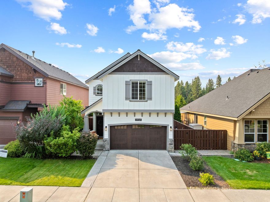 Welcome to this beautifully maintained 3-bedroom, 2.5-bathroom home in River Canyon Estates. Filled with natural light and thoughtfully designed, the main living area and primary suite feature large south-facing windows that invite abundant sunshine. The spacious second-floor loft offers flexible living space, perfect for a home office, media room, or play area. Step outside to a private backyard with an elevated fence, ideal for relaxing or entertaining. Nestled on a quiet, low-traffic street, this home is ideally situated close to parks, schools, and The Brookswood Plaza. Added bonus: a Tesla Universal Wall Connector (Level 2 EV charger) with dual plugs (NACS & J1772), compatible with all North American EVs.